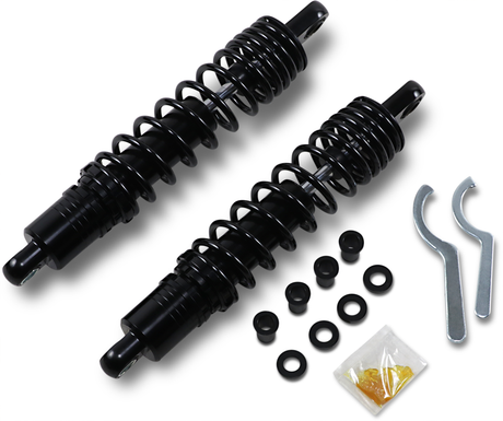 Premium Ride-Height Adjustable Shocks - Black - Standard - 13.5\" 1977 - 2003