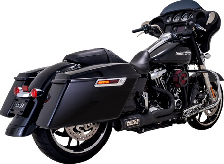 2-into-1 High Output PCX™ Exhaust System - Black - Touring 2017 - 2022