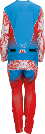 Youth Agroid Pants - Red/White/Blue - US 26