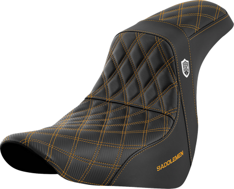 Pro Series SDC Performance Seat - without Backrest - Gold Stitch - FL/FX \'18-\'20 2018 - 2020