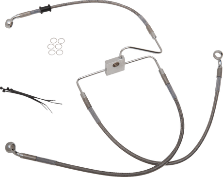 Brake Line - Front (Upper) - Stainless Steel 2016 - 2020