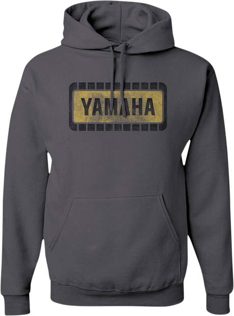 Yamaha Retro Hoodie - Charcoal - 2XL