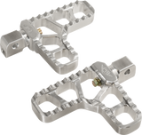 Serrated Heel Pegs - Silver - Indian 2017 - 2024