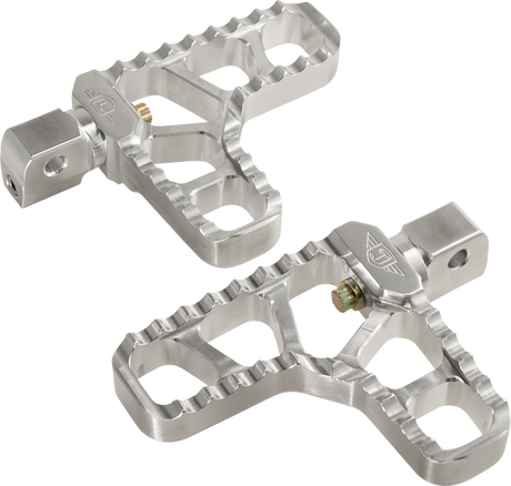 Serrated Heel Pegs - Silver - Indian 2017 - 2024