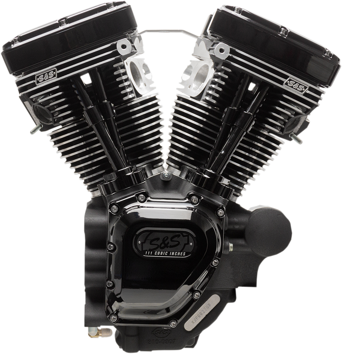 T111 Long Block Engine - Black - Touring 2007 - 2016