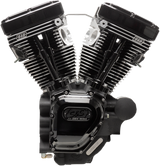 T111 Long Block Engine - Black - Touring 2007 - 2016