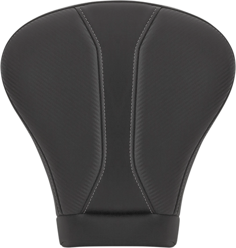 Dominator Pillion Pad - Extended Reach/Touring - Black w/ Gray Stitching - FLH/FLT \'08-\'22 2008 - 2022
