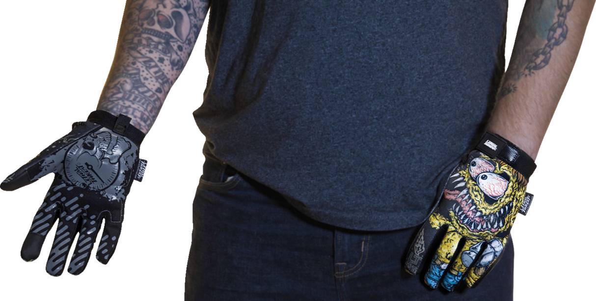 Grease Monster Gloves - Black - Small