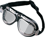 Red Baron Goggle - Stainless Steel - Tinted Lens