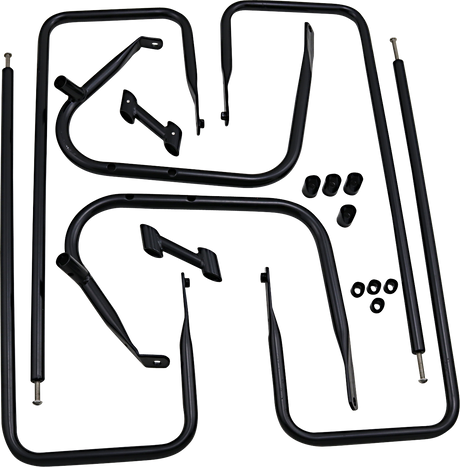 Saddlebag Rail - Black - FL \'09-\'13 2009 - 2013