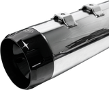 4-1/2\" MK45 Performance Mufflers - Chrome with Black Thruster 1998 - 2002