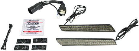Saddlebag Latch Lights - Smoke 2014 - 2023