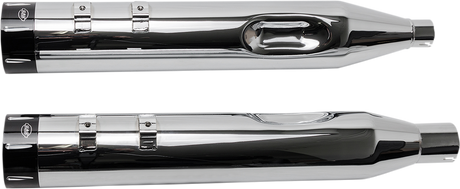 4-1/2\" MK45 Performance Mufflers - Black Tracer 2017 - 2022