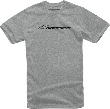 Linear Combo T-Shirt - Heather Gray/Black - Large