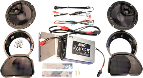 200 W Amplifier/Speaker Kit - \'98-\'13 FLTR 1998 - 2013