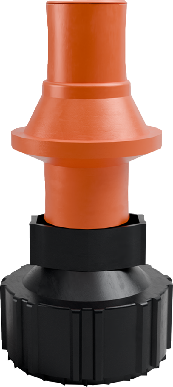 Replacement Ripper Cap - Tuff Jug Container - Orange - 5 US gal