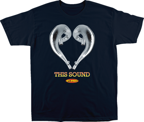Love Sound T-Shirt - Navy - 2XL