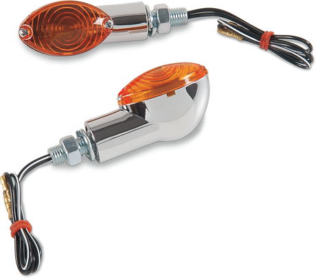 Ultramini Marker Light - Chrome/Amber