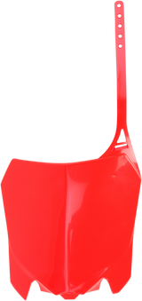 Front Number Plate - Red 2013 - 2017