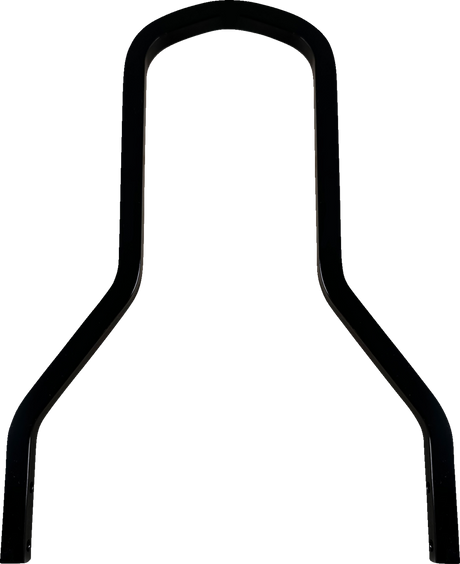 Square Sissy Bar - Black - 10.14\" H x 8.75\" W 2000 - 2024