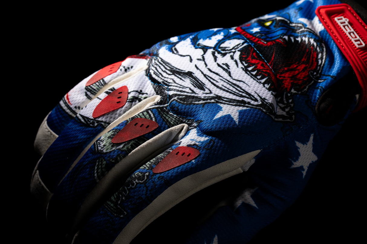 Hooligan Basstard™ Gloves - Blue - 2XL