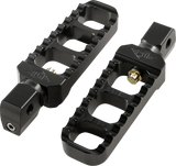 Serrated Footpegs - Black - Narrow 2017 - 2024