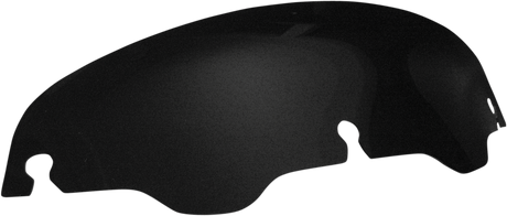 Windshield - 4\" - Black - FLHT/X 1996 - 2013