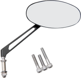 Mirror - Stealth II - Side View - Oval - Black w/Anti-Glare Blue Tint 2022 - 2023