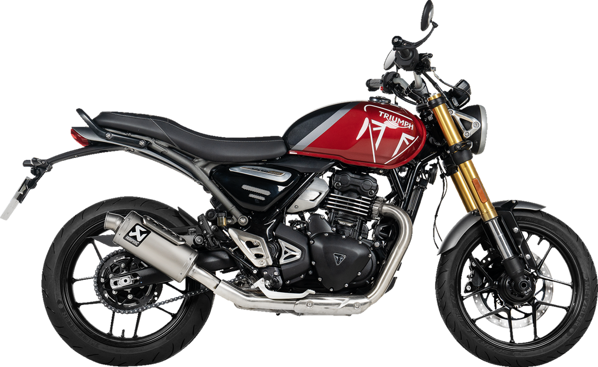 Slip-On Line Muffler - Titanium - Speed/Scrambler 400 2024 - 2024
