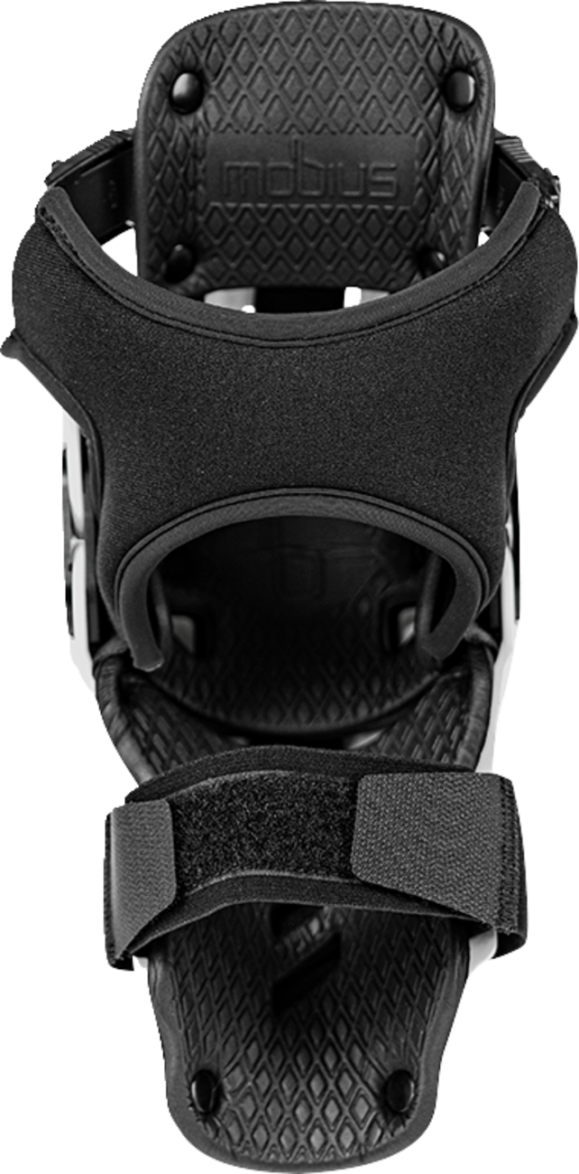 X8H Hybrid Knee Support - White/Black - 2XS/XS