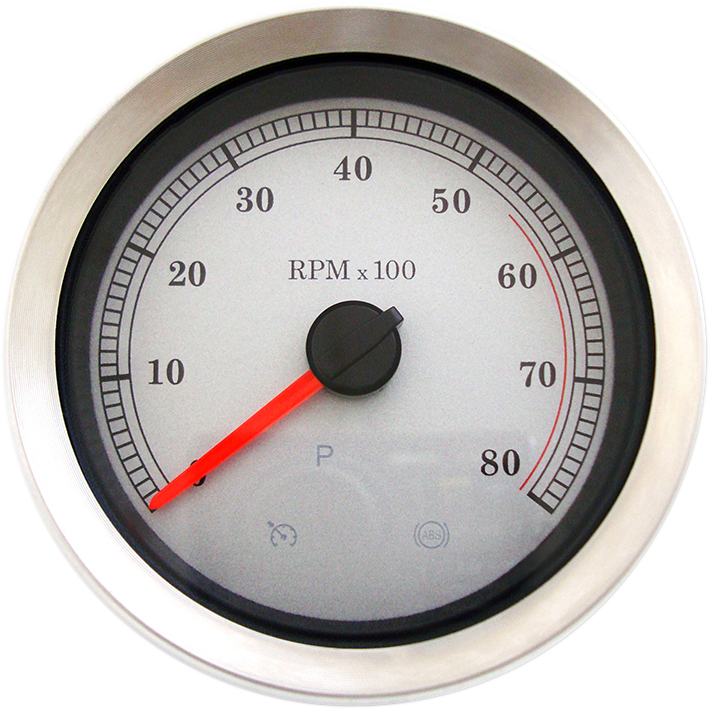 4\" Electronic Tachometer - White Face 2004 - 2013