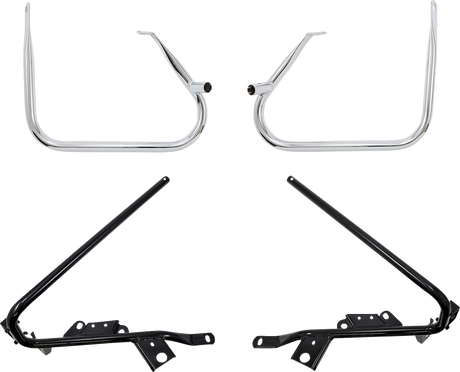 Saddlebag Support Brackets - Chrome - FL\' 09-\'13 2009 - 2013
