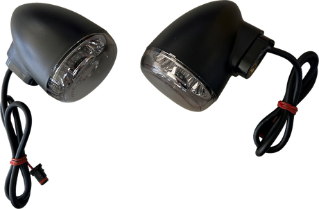 Turn Signal - Rear - Smoke/Amber - Black 2021 - 2025