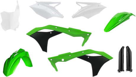 Full Replacement Body Kit - OEM \'17 Green/Black/White 2017 - 2017