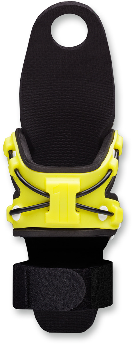 X8 Wrist Brace - White/Acid Yellow - M/L