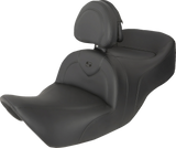 RoadSofa™ Seat - with Backrest - Black w/ Black Stitching - GL1800 \'01-\'10 2001 - 2010