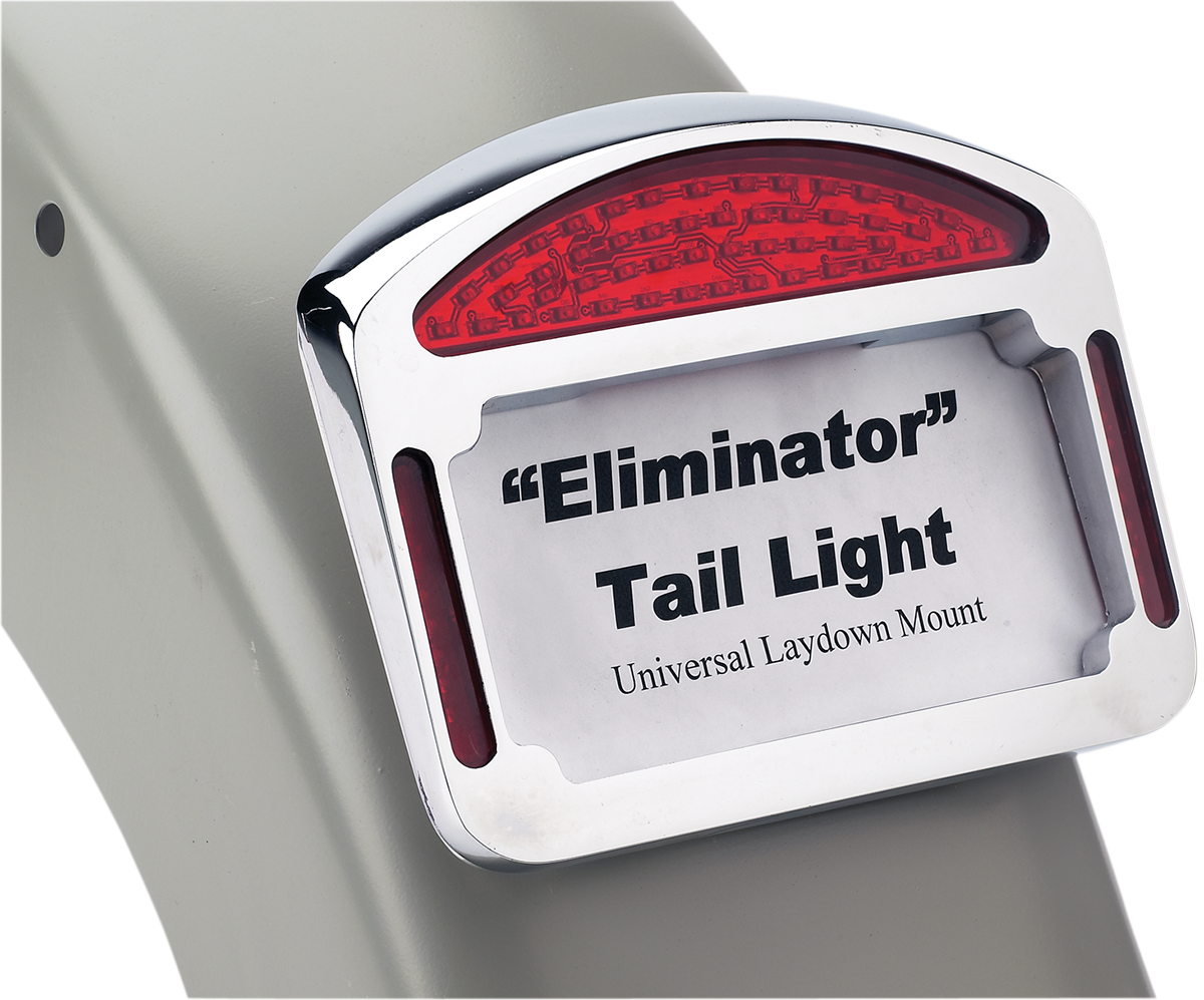 Taillight Eliminator - Universal - Chrome
