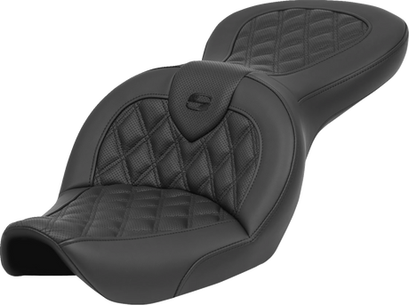 Roadsofa™ Seat - without Backrest - Lattice Stitch - FXDWG \'96-\'23 1996 - 2003