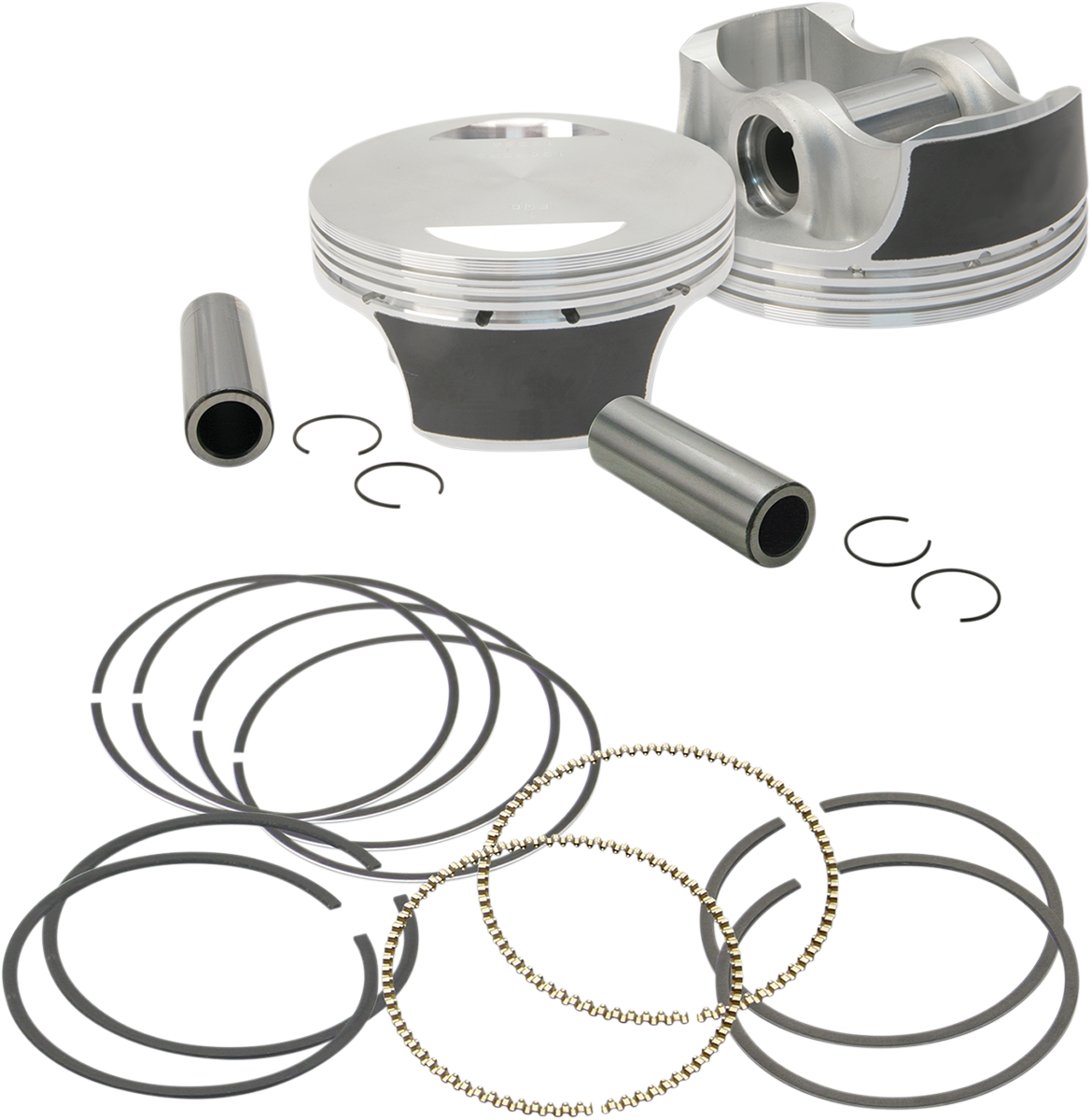 Piston Kit - for 97\" Big Bore Kit - 3.927\" - Standard 1999 - 2016