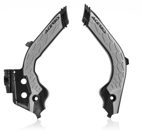 X-Grip Frame Guards - Black/Gray - Gas Gas | Husqvarna 2019 - 2023