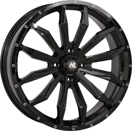 Wheel - HL21 - Front/Rear - Gloss Black - 22x7 - 4/137 - 4+3 (+10 mm) 2003 - 2024