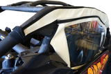 Soft Full Doors - Rear Window - Black - Can-Am X3 2017 - 2021