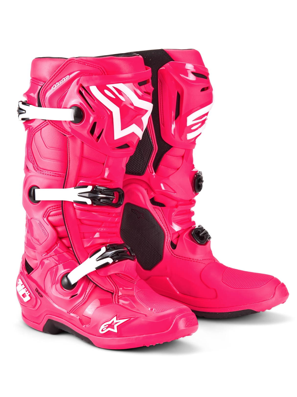 Tech 10 Boots - Diva Pink/White - US 8 / EU 42