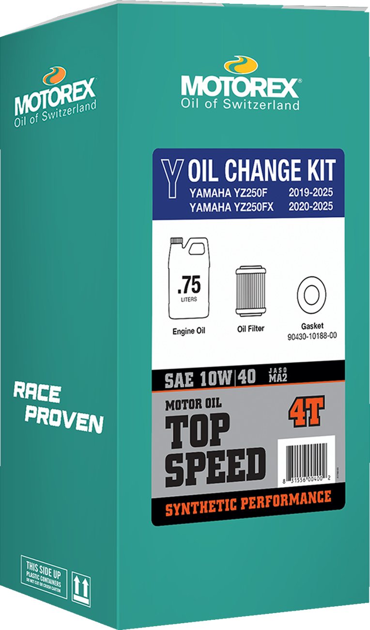 Oil Change Kit - Yamaha YZ 250 - 10W-40 2019 - 2025