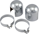 Shock Top Cap - Chrome - \'58-\'64 FL 1957 - 1984