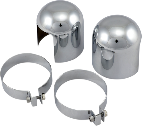 Shock Top Cap - Chrome - \'58-\'64 FL 1957 - 1984