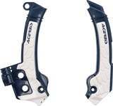 X-Grip Frame Guards - Blue/White - Husqvarna 2023 - 2023