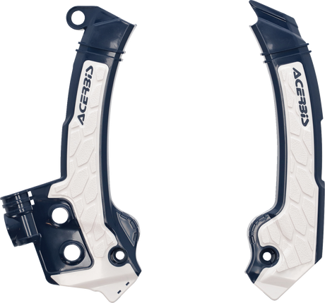 X-Grip Frame Guards - Blue/White - Husqvarna 2023 - 2023