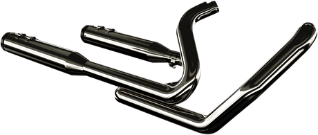2:2 Dominator Exhaust System - Eclipse® - \'09-\'16 FL - With 4-1/2\" Muffler 2009 - 2016
