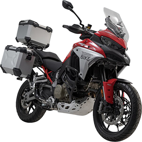 Adventure Luggage System - Silver - Ducati Multistrada V4 \'21-\'24 2021 - 2024
